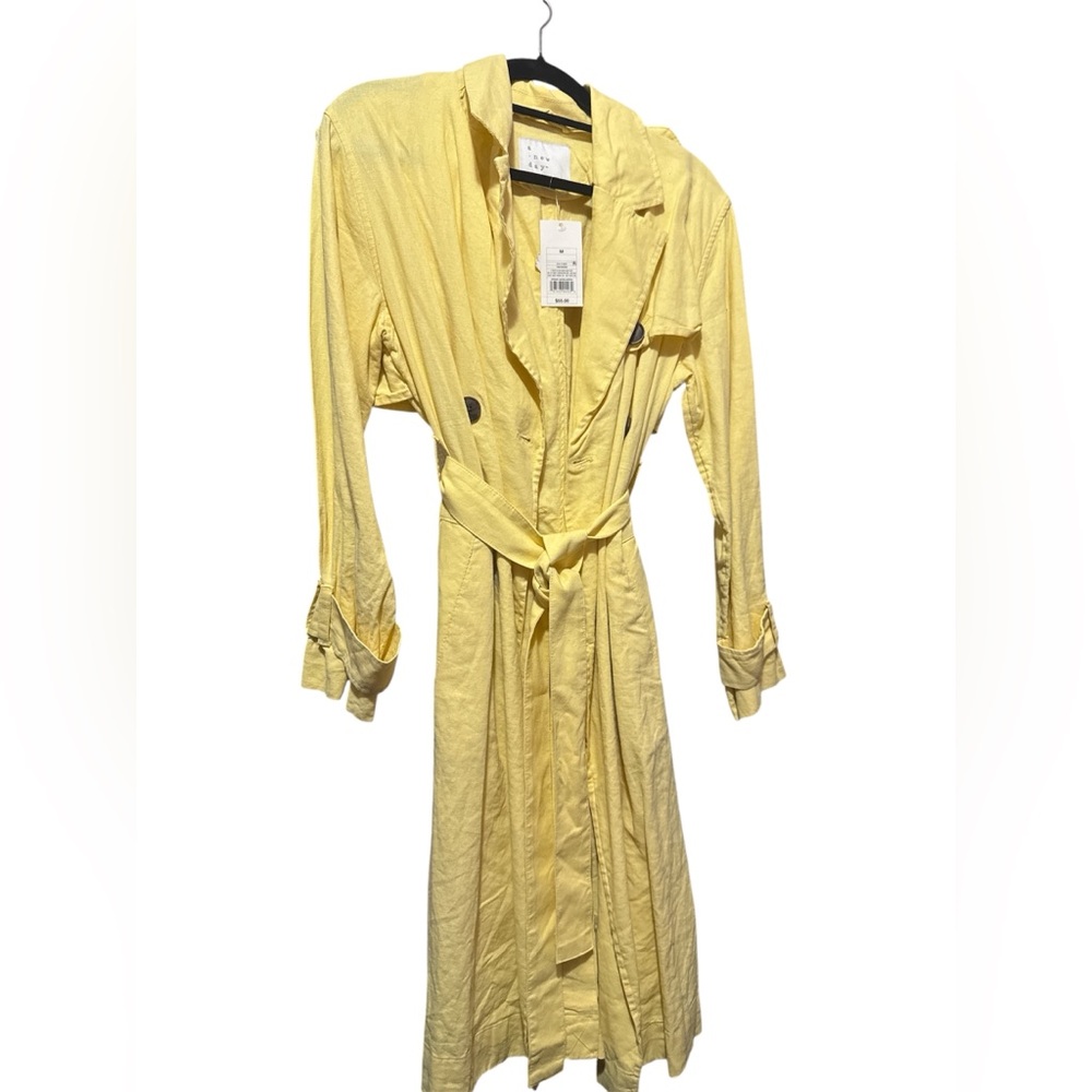 Classic Trench Coat - A New Day Yellow Size S